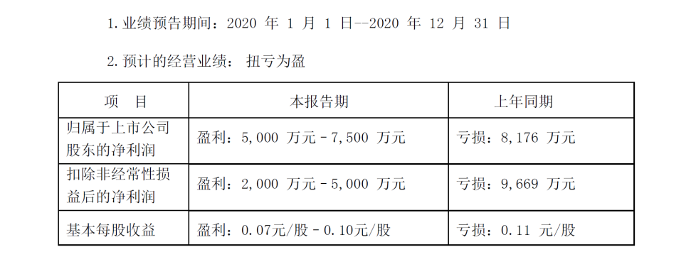 陽(yáng)光股份2020年度業(yè)績(jī)預(yù)告扭虧為盈 現(xiàn)任管理層順利“交卷”